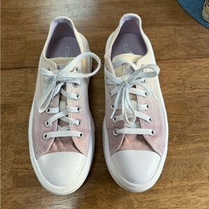 Converse Chuck Taylor All Star Ombré lift low top Platform sneakers- size 8.5
